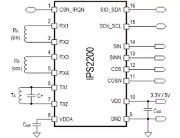 IPS2200 Активный Индуктивный датчик положения для управления высокоскоростными двигателями