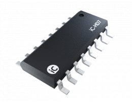 iC-HD7 Четырехканальный дифференциальный драйвер линии, совместимый по выводам с xx7272 и 26xx31