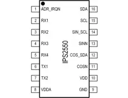 IPS2550 Активный Индуктивный датчик положения для управления высокоскоростными двигателями (автомобильный)